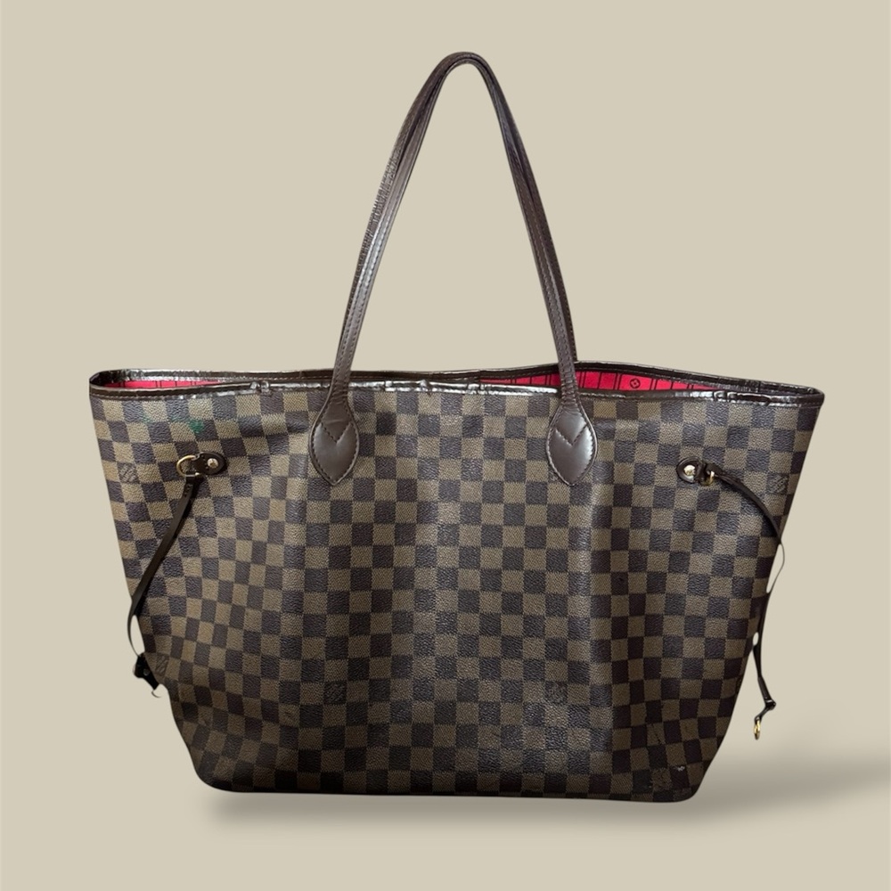 Damier Ebene Canvas Neverfull MM